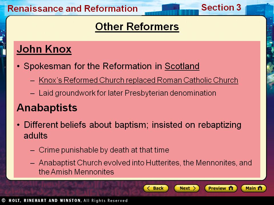 what is the protestant reformation